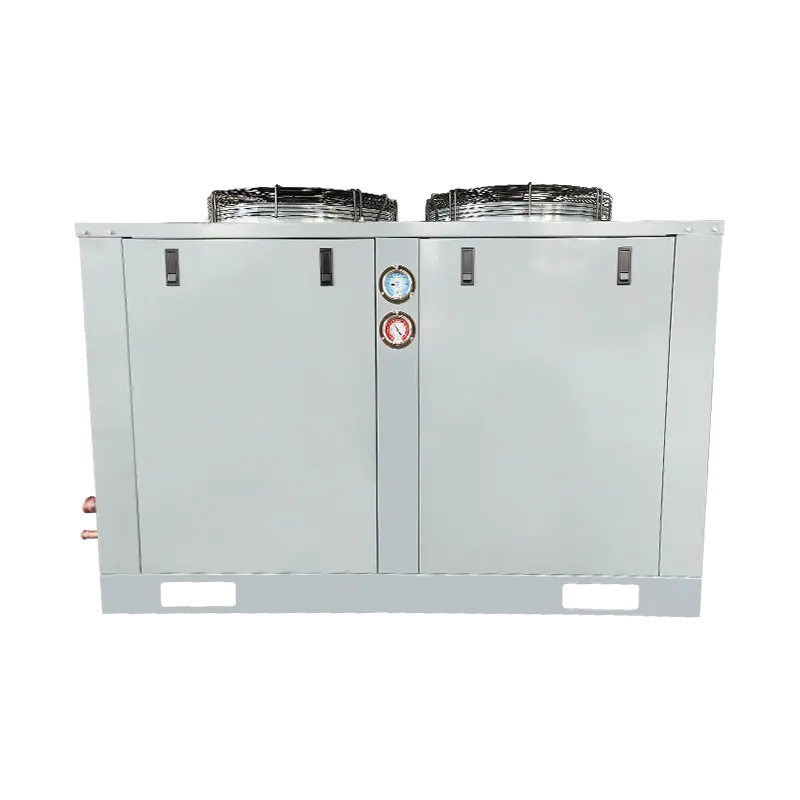 Condensatie-eenheid met luchtuitlaat bovenaan (met behulp van een Panasonic-compressor) 8-40 pk
