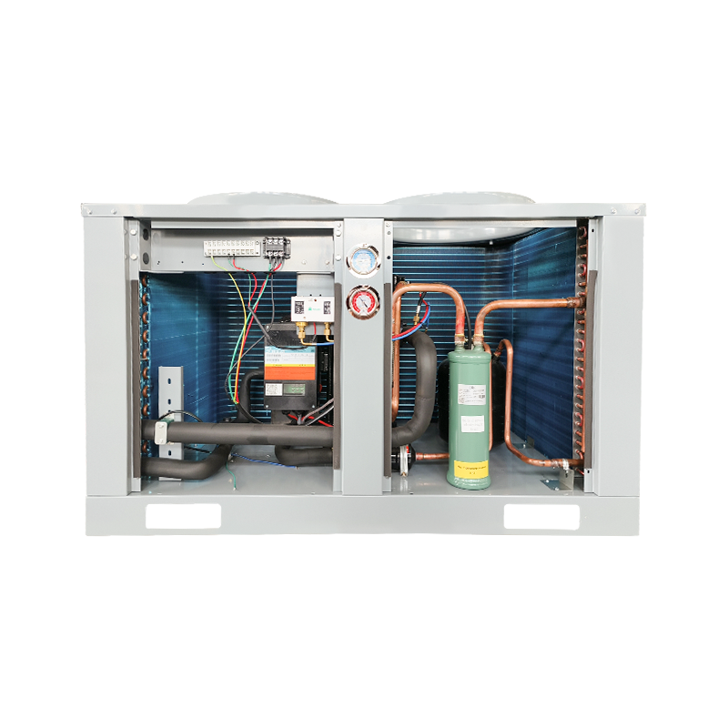 Condensatie-eenheid met luchtuitlaat bovenaan (met behulp van een Panasonic-compressor) 8-40 pk